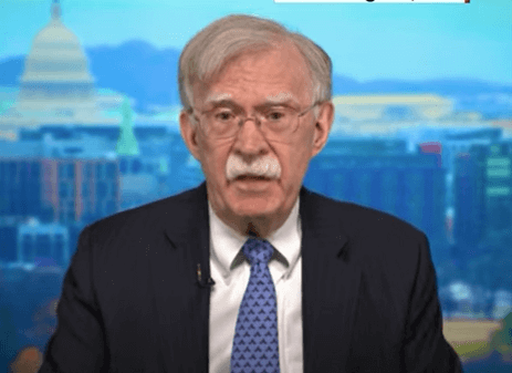 Bolton reacts to Trump's post