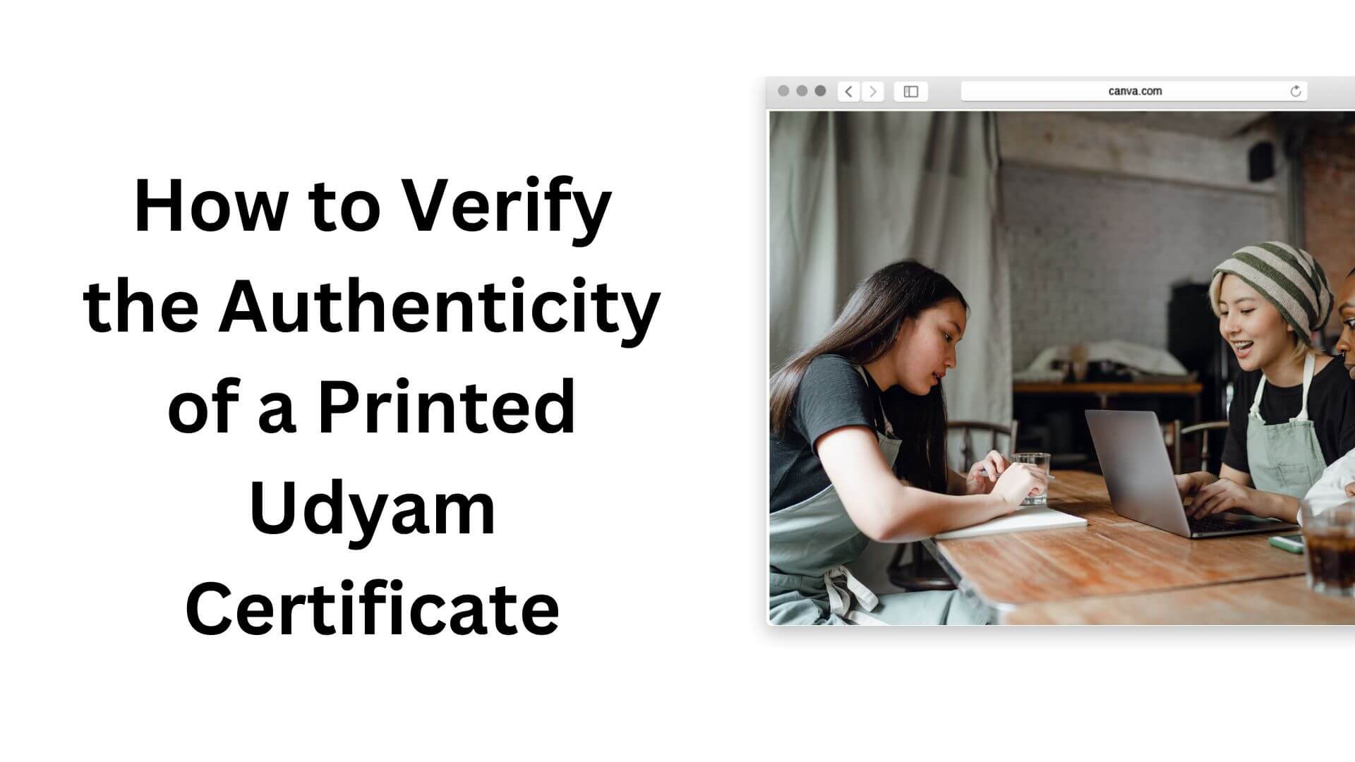 How to Verify the Authenticity of a Printed Udyam Certificate