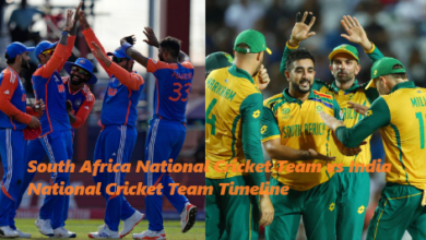 South Africa National Cricket Team vs India National Cricket Team Timeline